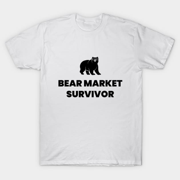 Bear Market Survivor T-Shirt by Jablo